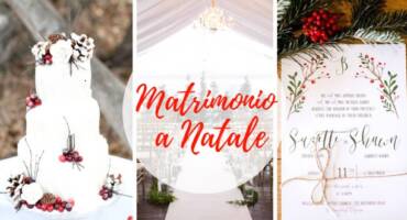 Matrimonio a Natale: spunti e ispirazioni